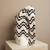 Wave Striped Knit