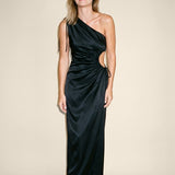 Nour Black Maxi Dress