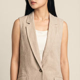 Oversized Blazer Vest