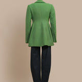 Structured Green Blazer