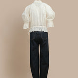 Zora Eyelet Blouson