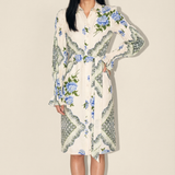 Floral Shirt Dress
