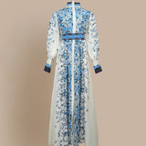 Button Down Maxi Shirt Dress