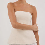 Strapless Top ( Small to Size- SIZE UP)