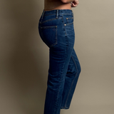 Cropped Low-Rise Jeans