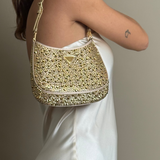 Cleo Gold Embellished Bag