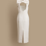 Backless Bow Dress