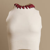 Knit with Collar Detail