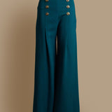 High-Waisted Wide-Leg Pants