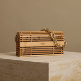 Bamboo Flap Bag