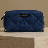 Denim Crossbody Bag