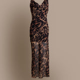 Sheer Leopard Dress