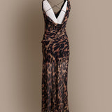 Sheer Leopard Dress