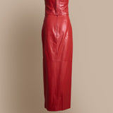 Faux leather set