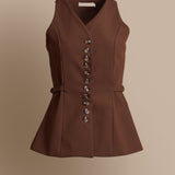 Cinched Waistcoat (Small to Size-SIZE UP)
