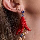 Hanging bead flowers
