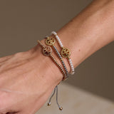 Rope Logo Slider Bracelet