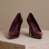 Patent Leather Pointed Pumps
