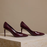 Patent Leather Pointed Pumps