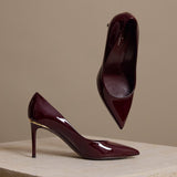 Patent Leather Pointed Pumps