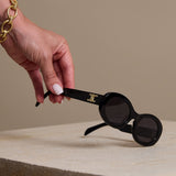 Triomphe Oval-Frame Sunglasses