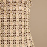 Embroidered Brocade Top