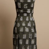 Moss Checkered Dress