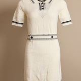 Knit Polo Dress