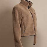 Cropped Fleece Jacket