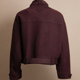 Cropped Wool Jacket