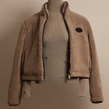 Cropped Fleece Jacket