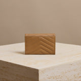 Chevron Leather Wallet