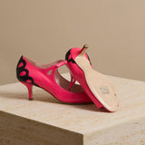 Patent Pink Pumps