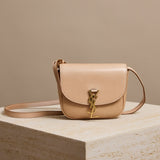 YSL - Saint Laurent Kaia Small Leather Shoulder Bag Army Green