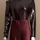 Kieran Bodysuit in Chocolate Brown
