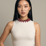 Knit with Collar Detail
