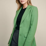Structured Green Blazer