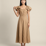 Ruffle Sleeve Dress